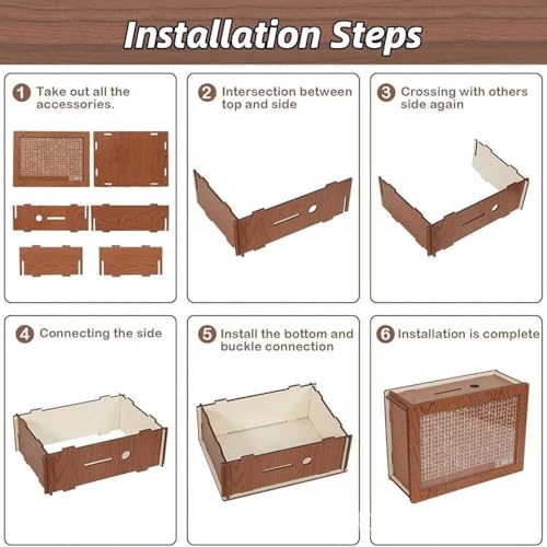 Cash Vault Wooden Savings Box, 2024 New Wooden Cash Saver Money Box, Cash Saver Box, Coin Counter Piggy Bank, Money Box with Counter, Wooden Money Box with Money Target and Numbers (5000)