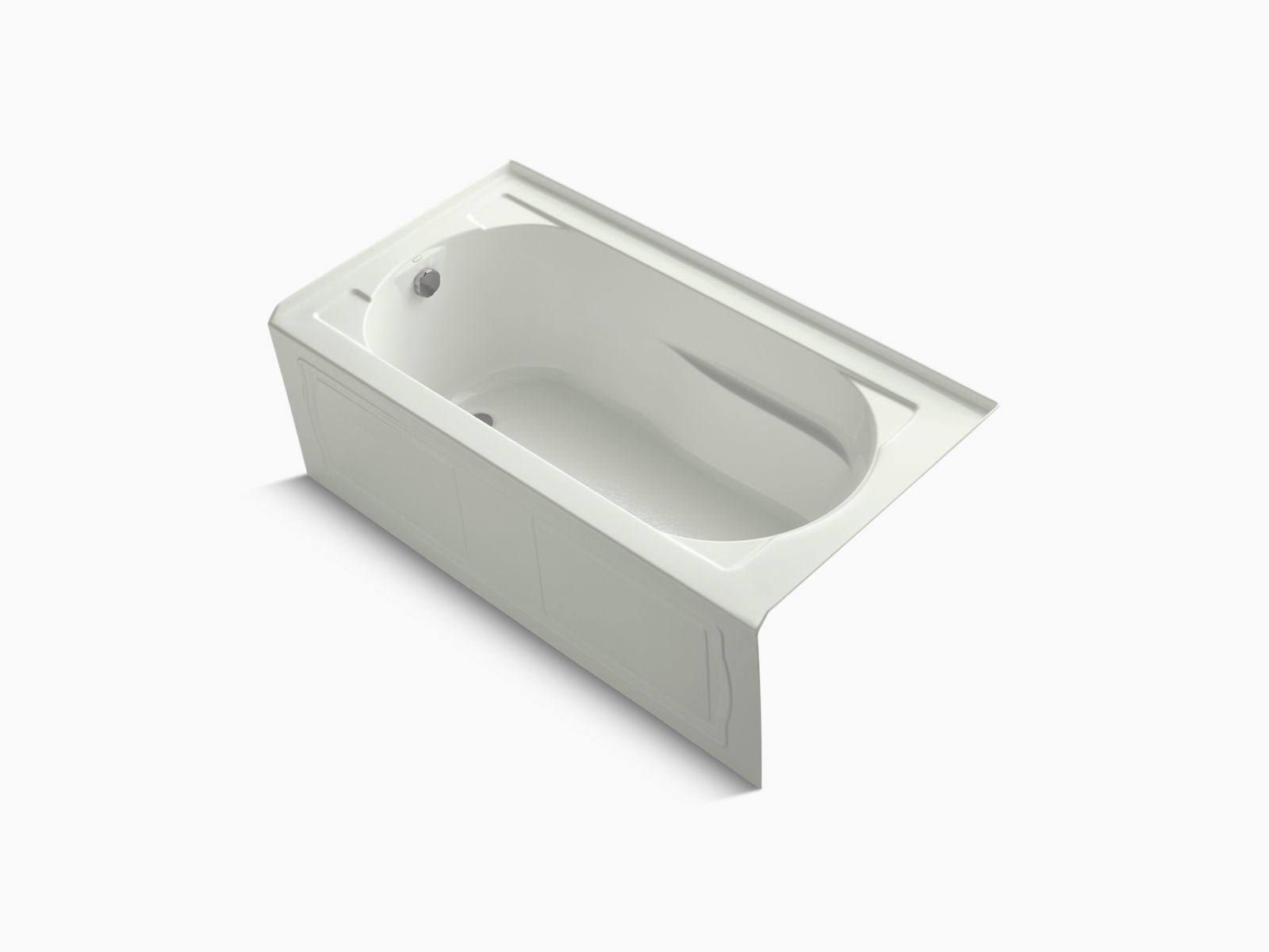 Kohler K-1184-LA Devonshire 60x22 x 32x22 Alcove Soaking Bathtub - Dune