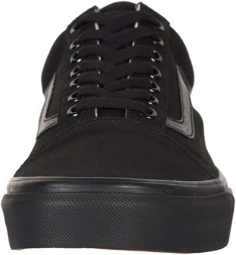 Vans Old Skool (Suede/Canvas), Unisex-Adult Trainers, Black Black Mono, 44 EU