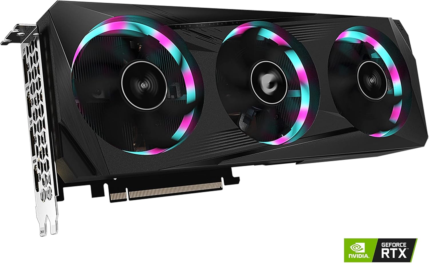 GIGABYTE AORUS GeForce RTX 3060 Ti Elite 8G (REV2.0) Graphics Card, 3X WINDFORCE Fans, LHR, 8GB 256-bit GDDR6, GV-N306TAORUS E-8GD REV2.0 Video Card