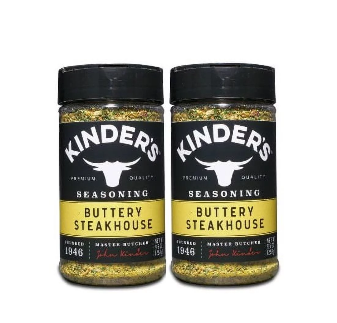 2X - KINDERS Buttery Steakhouse Seasoning (9.5 oz. )
