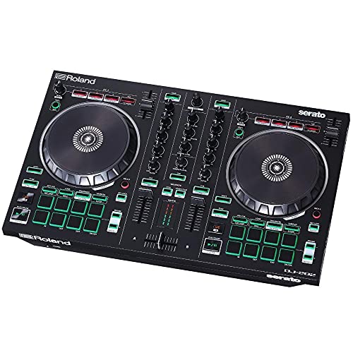 Roland DJ-202 2-Channel Serato DJ Controller with Drum Machine