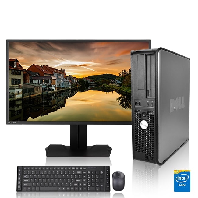 Restored Dell Optiplex Desktop Computer 3.0 GHz Core 2 Duo Tower PC, 8GB, 1TB HDD, Windows 10 Home x64, 24