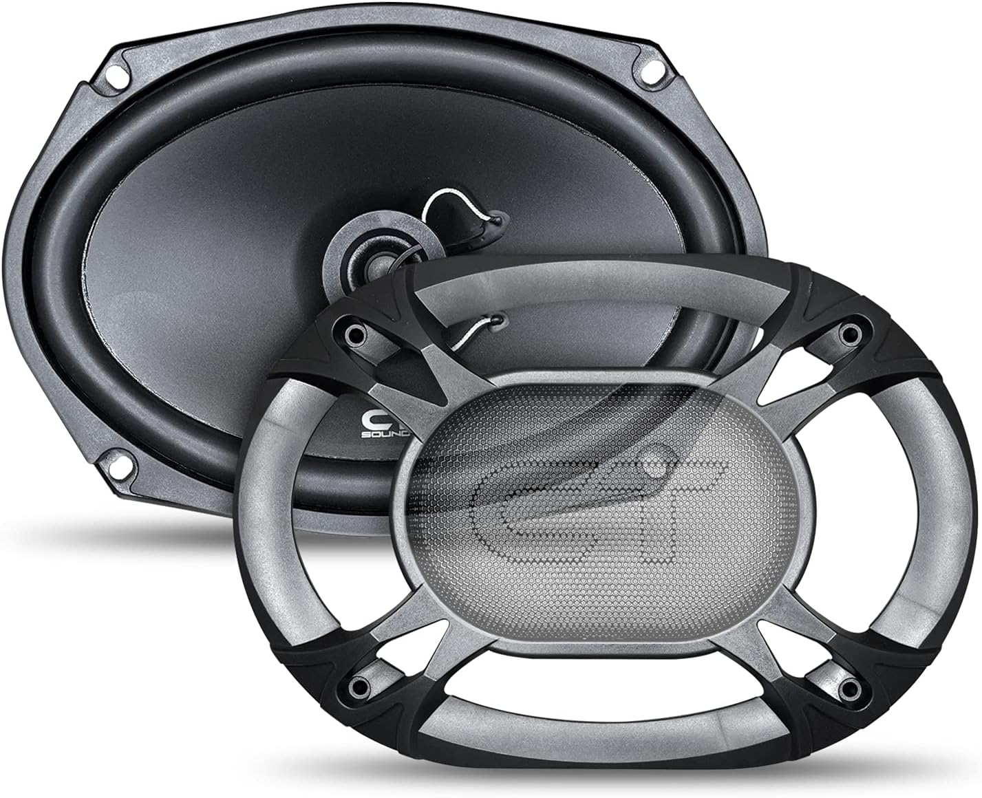 CT Sounds BIO-6X9-COX 6x9 Inch Coaxial Car Speakers, 200 Watts Max, Pair