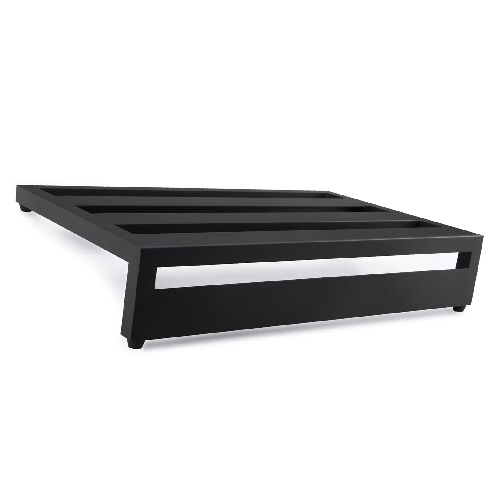 Large Guitar Effect Pedal Board Pedalboard Aluminum Alloy with Carry Bag 4pcs Picks Fixing Tapes