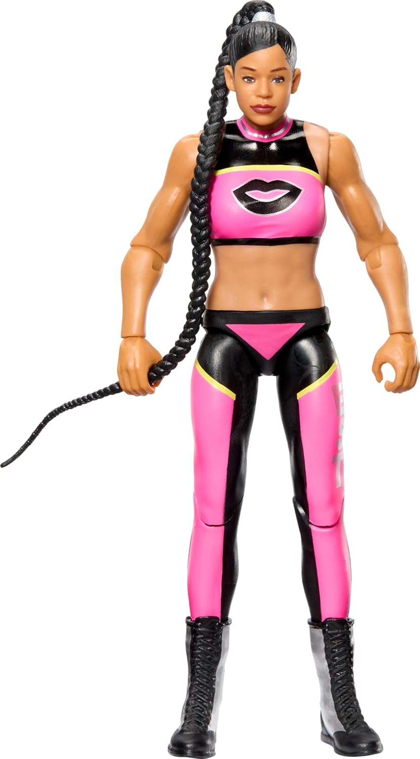 Mattel WWE Action Figure, 6-inch Collectible Bianca Belair with 10 Articulation Points & Life-Like Look