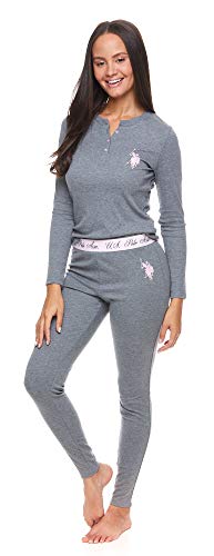 U.S. Polo Assn. Womens Thermal Underwear Set – Thermal Shirts and Thermal Leggings for Women…