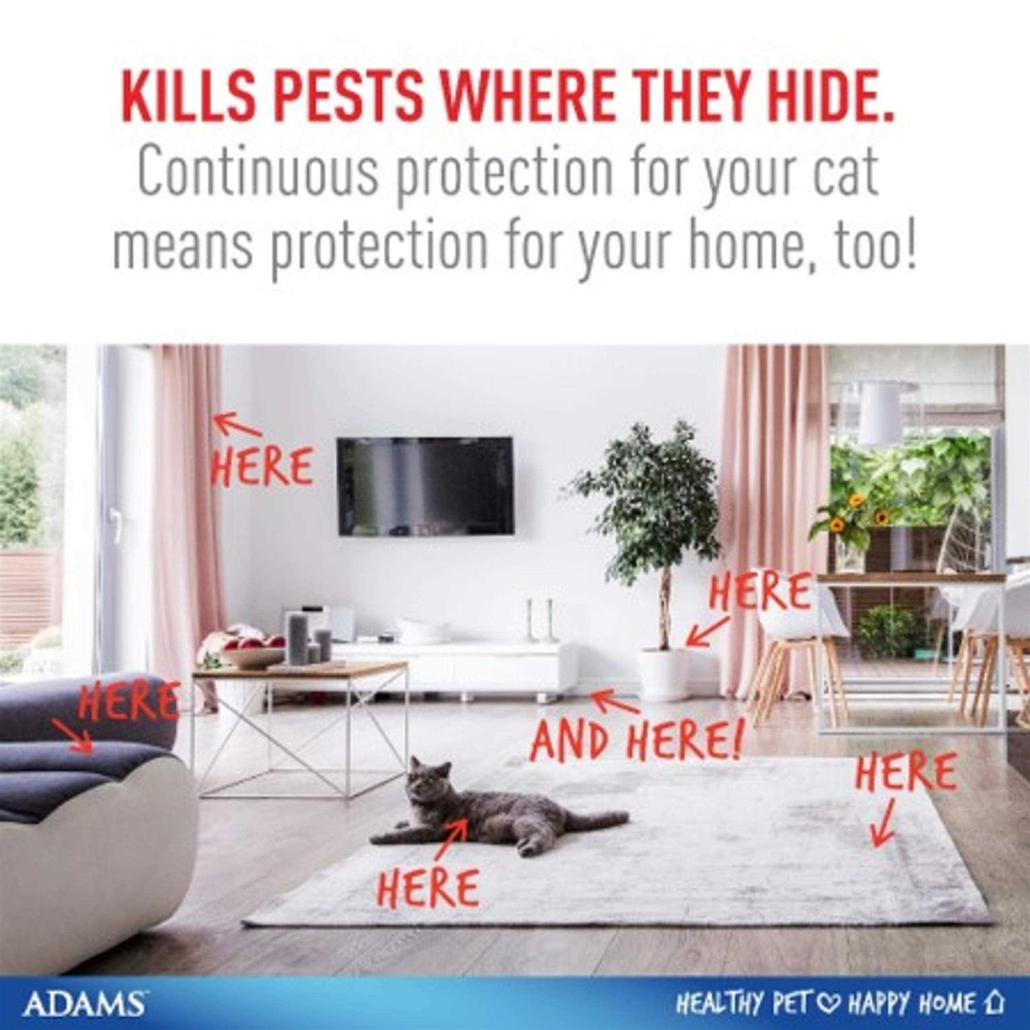 Adams Flea and Tick Spray for Cats - Pet Supplies online store