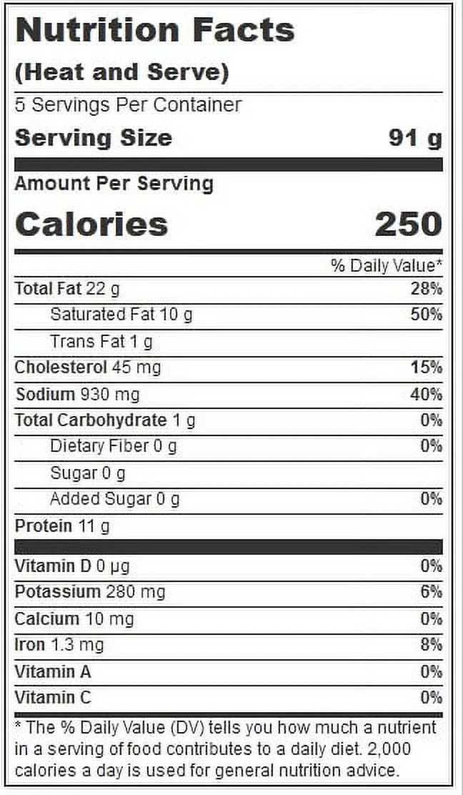 Eisenberg 6 inch All Beef Frank, 80 Ounce