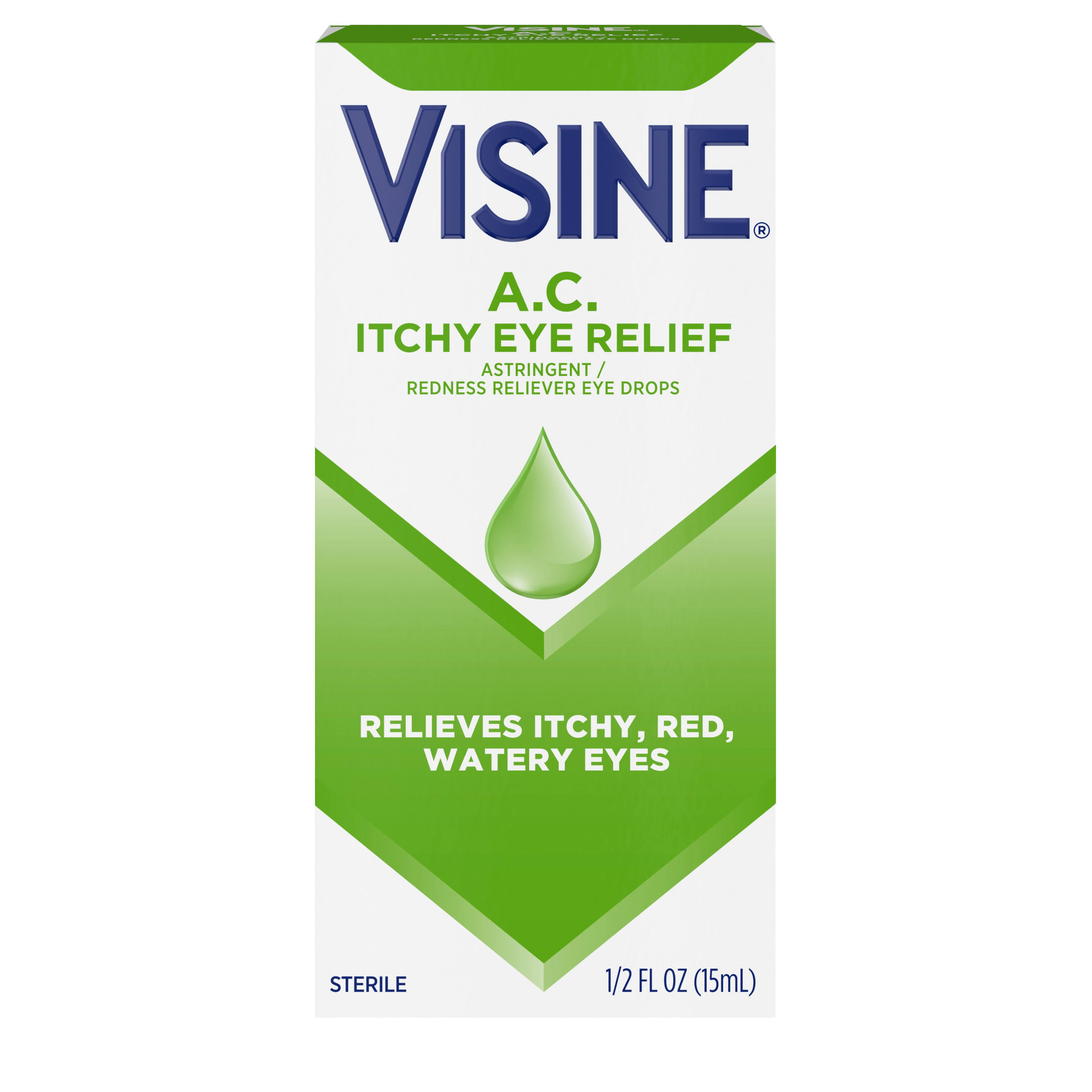 Visine Itchy Eye Relief, A.C. - 0.5 fl oz