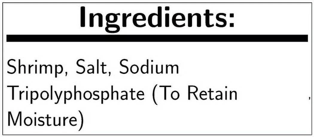 Frozen Seafood Cooked Tail Off White Shrimp, 2 Pound -- 5 per case