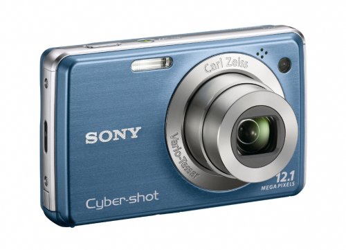 Sony Cyber-shot DSC-W230 12 MP Digital Camera with 4x Optical Zoom and Super Steady Shot Image Stabilization (Dark Red)