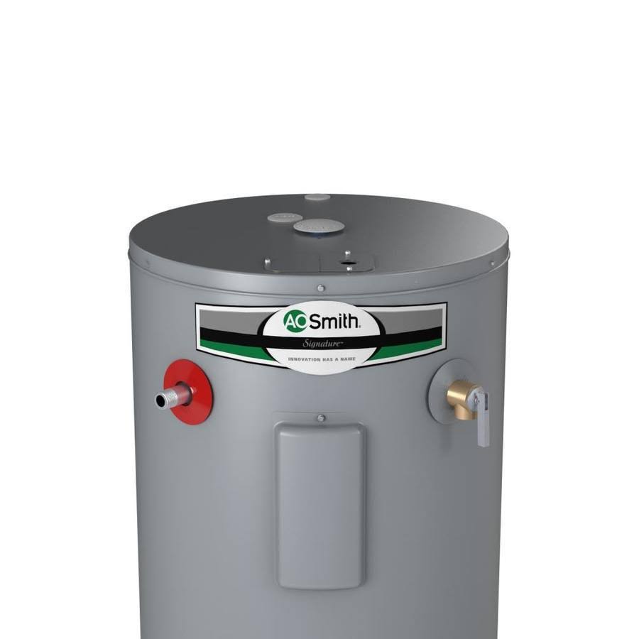 a.o. Smith Signature 30-Gallon Tall 6-Year Limited 4500-Watt 1 Element Electric Water Heater | E6-30M6-45SV