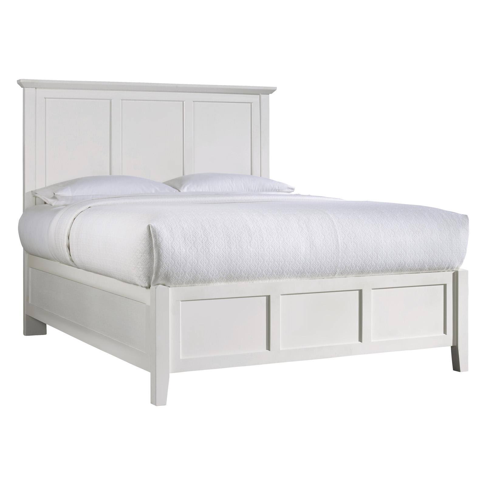 Modus Paragon Queen Panel Bed in White