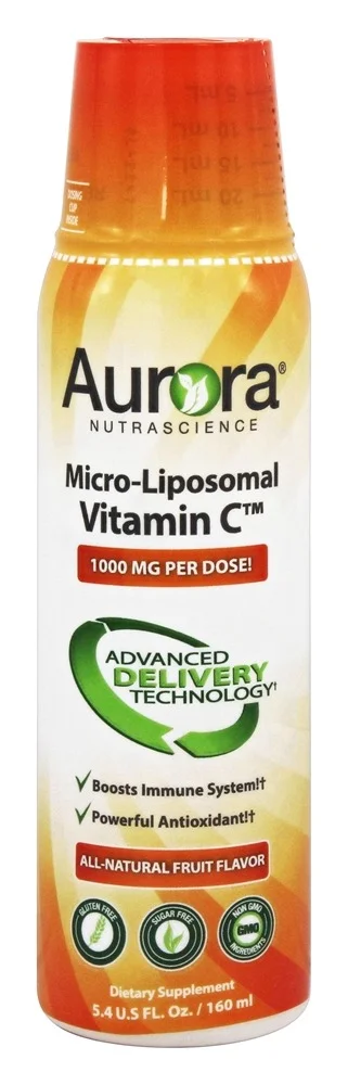 Vida Lifescience - Aurora Nutrascience Micro-Liposomal Vitamin C - 5.4 fl. oz.