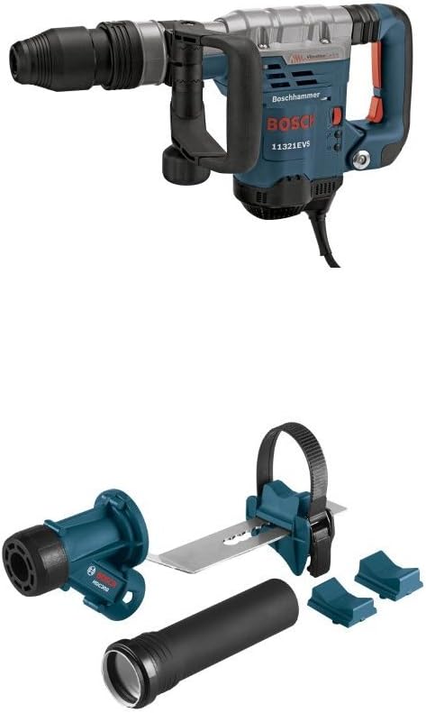 BOSCH 11321EVS Demolition Hammer - 13 Amp 1-9/16 in. Corded Variable Speed SDS-Max Concrete Demolition Hammer with Carrying Case