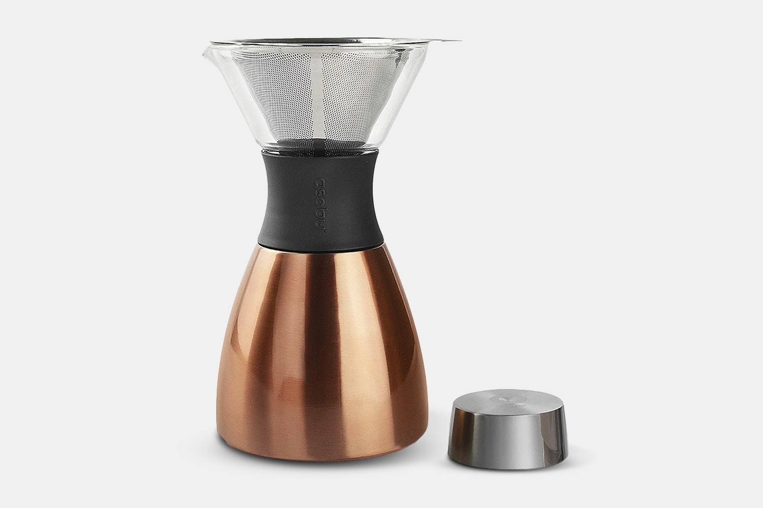 Asobu Black Pour-Over Insulated Coffee Maker