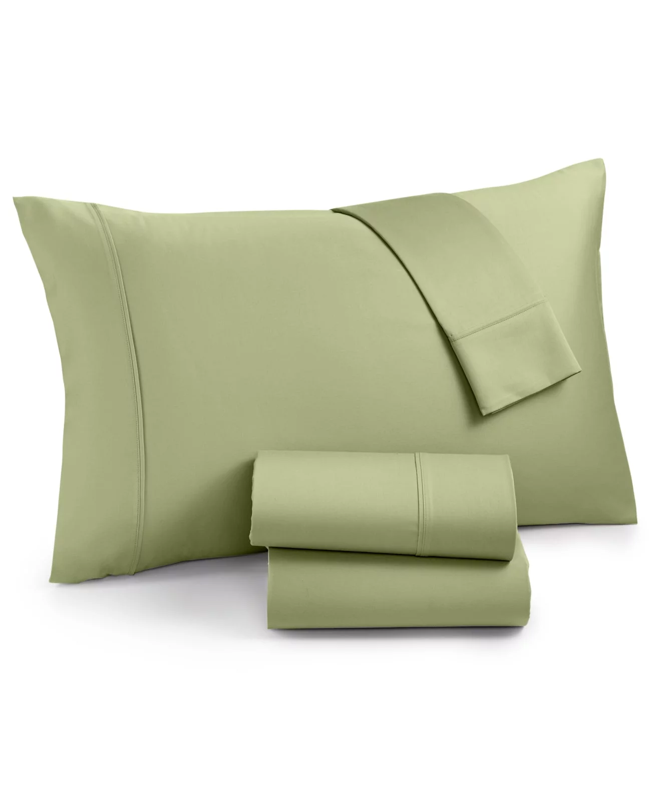 AQ Textiles Bedding Surrey 4 Piece 650 Thread Count Cotton Sateen Bed Sheet Set