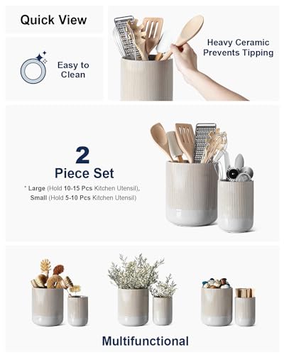 LE TAUCI Utensil Holder, 7.3