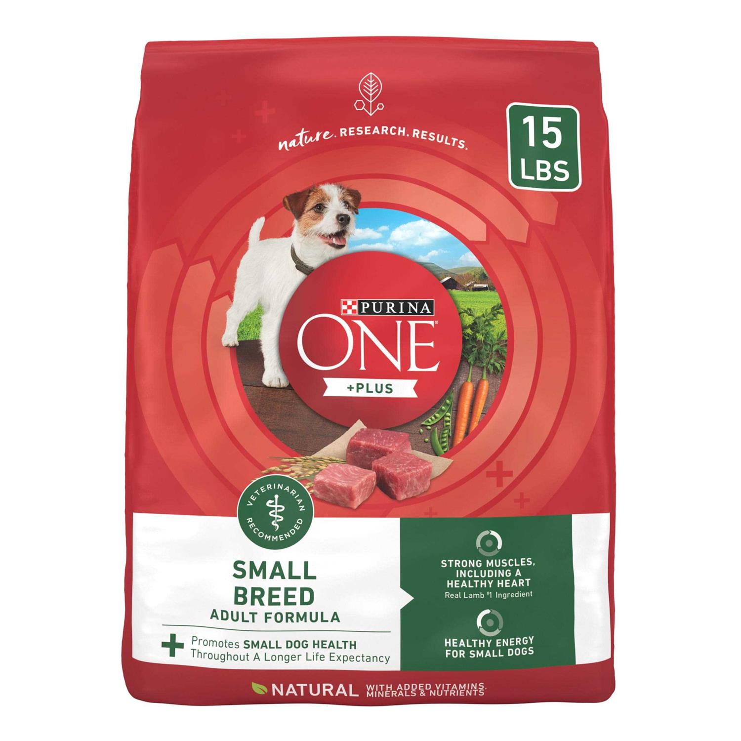 Purina ONE Plus Lamb & Rice Formula Small Breed Dry Dog Food - Pet Supplies online store