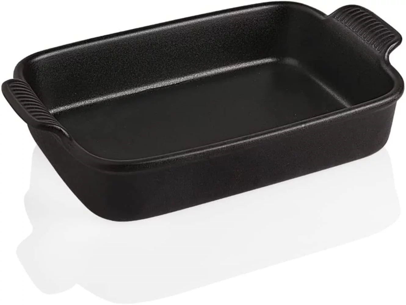 Sweejar Porcelain Baking Dish, Rectangular Bakeware Lasagna Pan, Casserole Dish for Daily Use, 13*9.6 inch ,Black