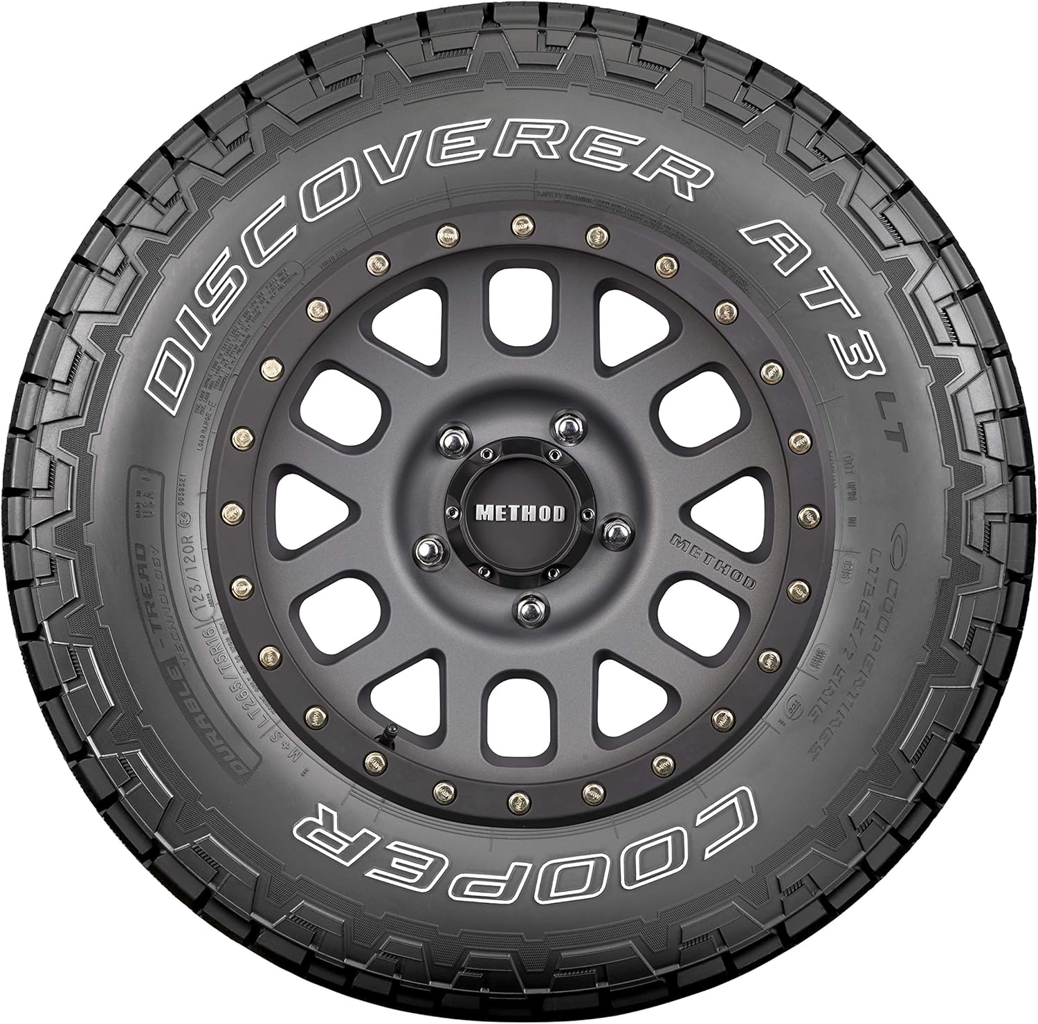 Cooper Discoverer AT3 LT All-Season LT265/75R16 112/109R Tire