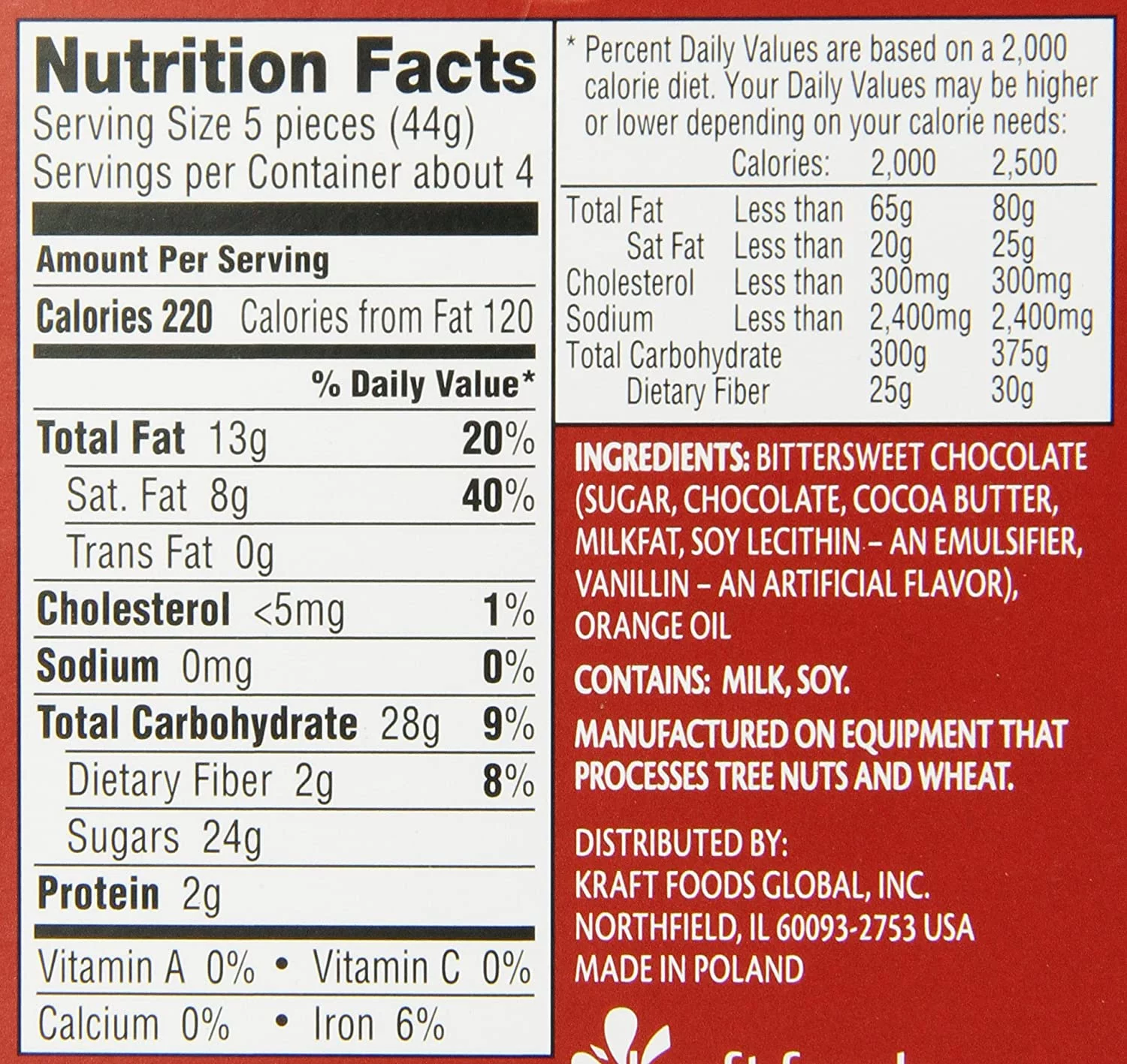 Terry's Dark Chocolate Orange Ball, 157G ounce Boxes (2 pack)