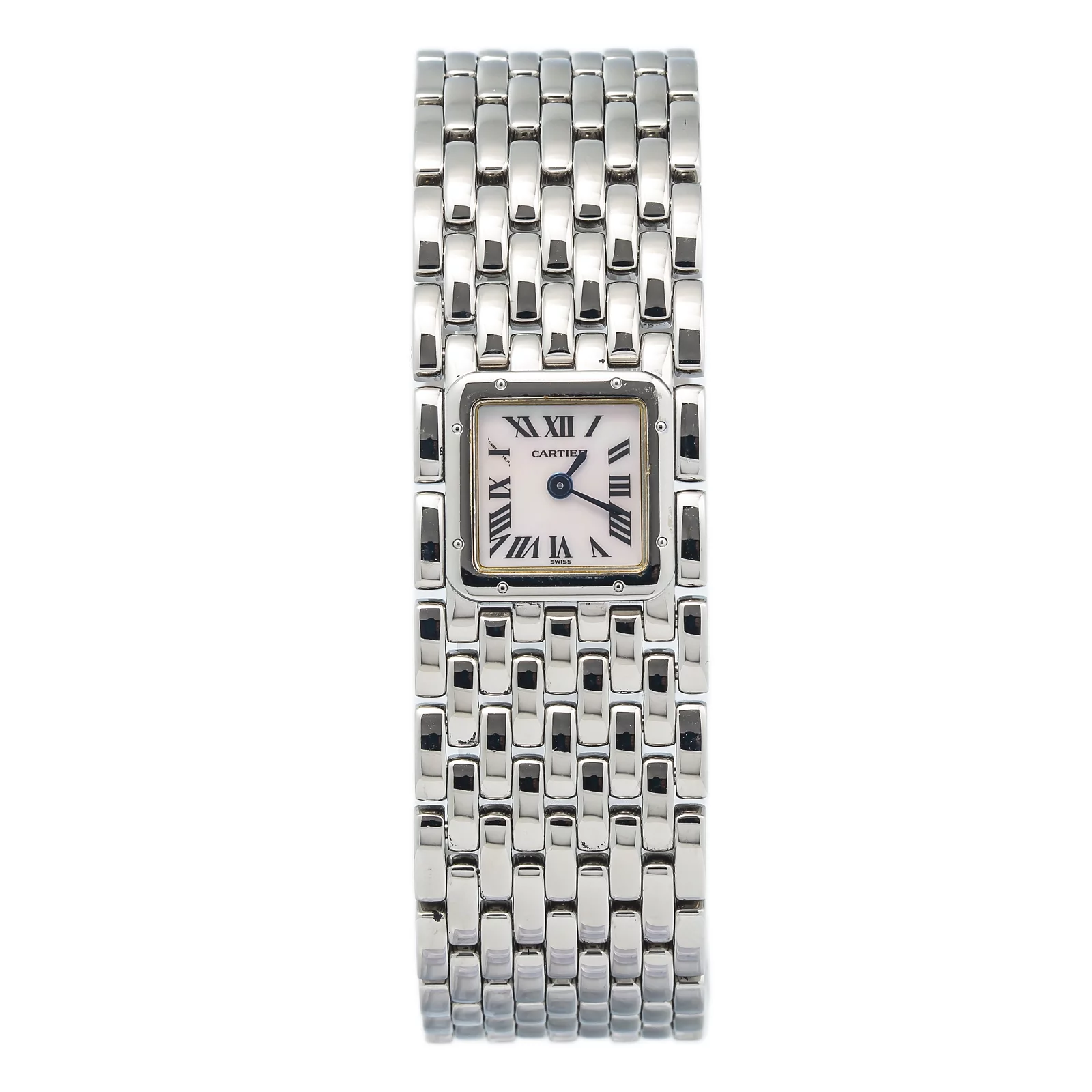 Cartier Panthere Ruban 2420  mother-of-pearl Dial Quartz Ladies Watch 17mm