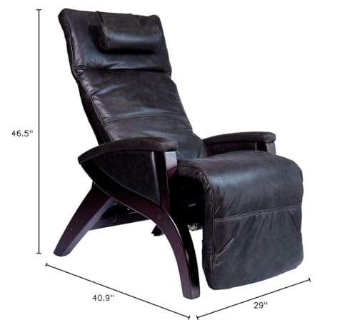 Svago Lite 2 SV210 Dual Power Infinite Position Zero Anti Gravity Recliner Chair with Heat and Air Massage - Grey