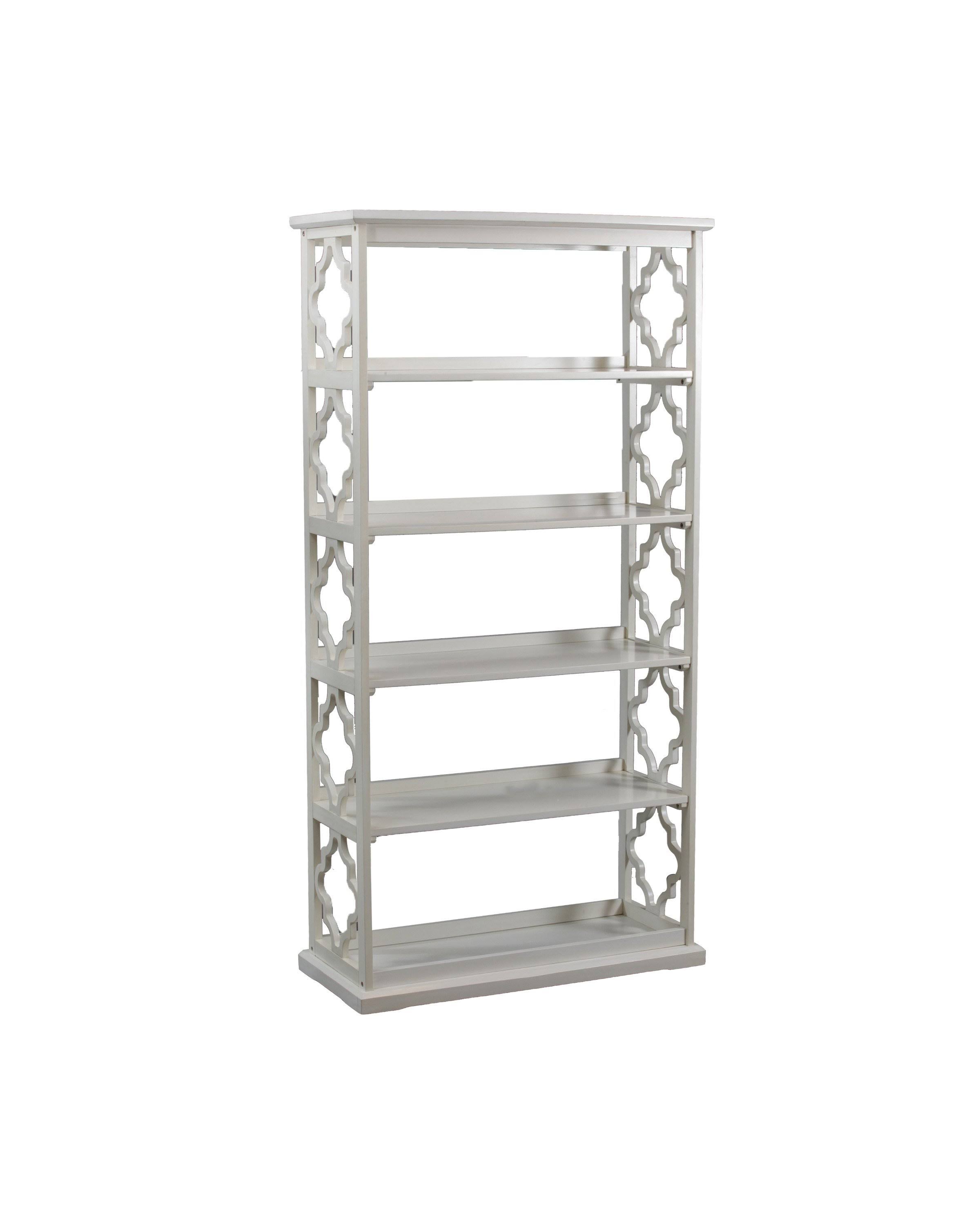 Powell Turner Bookcase White