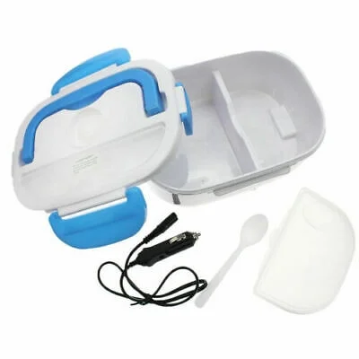 Kqiang Portable Electric Heating Lunch Box Bento Heater Food Warmer For Car & Home Use