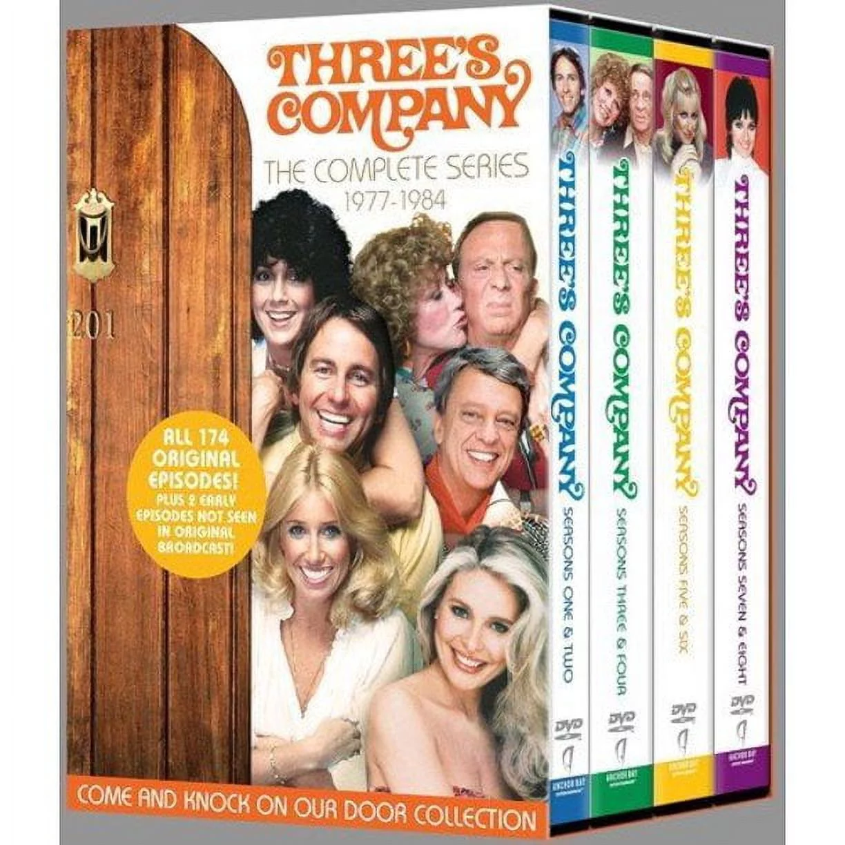 Three's Company: The Complete Series(DVD, 29-Disc Set) New Romantic Comedies, US Seller Best DVD Collection