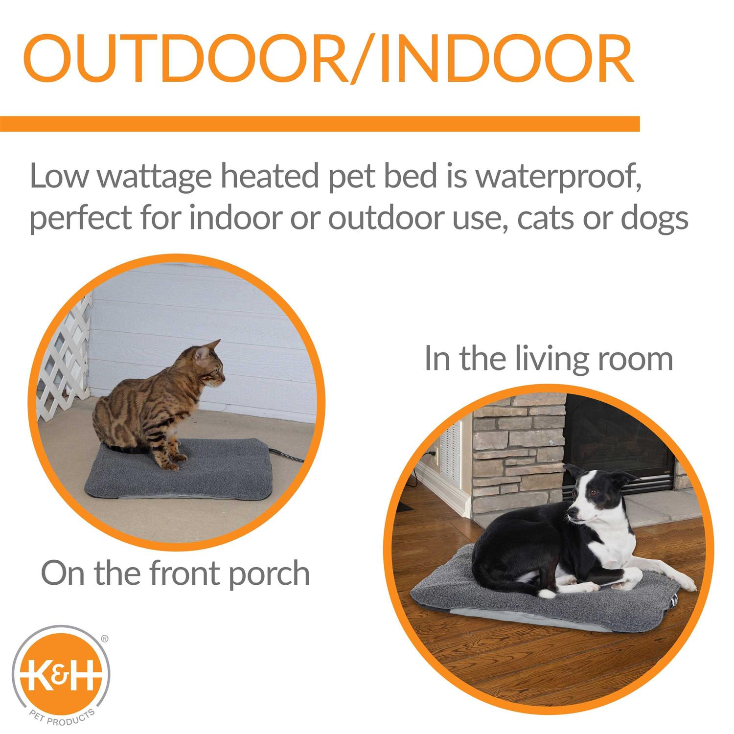 K&H Lectro-Soft Outdoor Heated Pet Bed - Pet Supplies online store