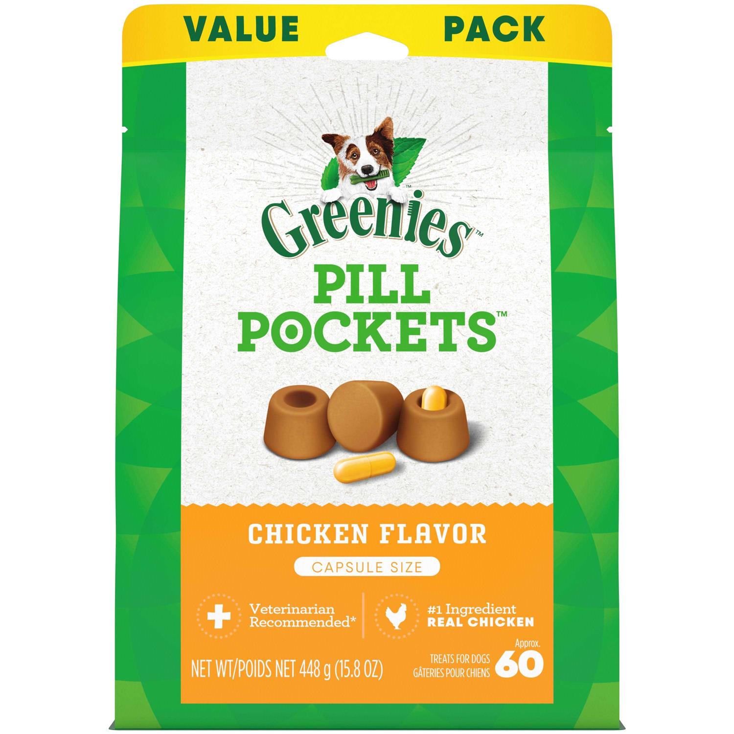 GREENIES PILL POCKETS Dog Treats - Pet Supplies online store