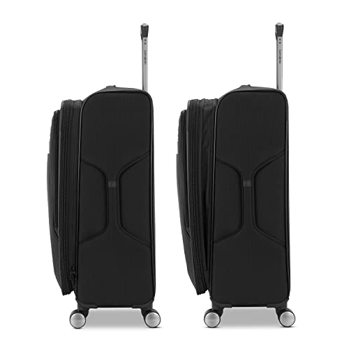 Samsonite Ascella 3.0 Softside Expandable Luggage with Spinner Wheels, Sapphire Blue, 3PC SET (CO/MED/LG)