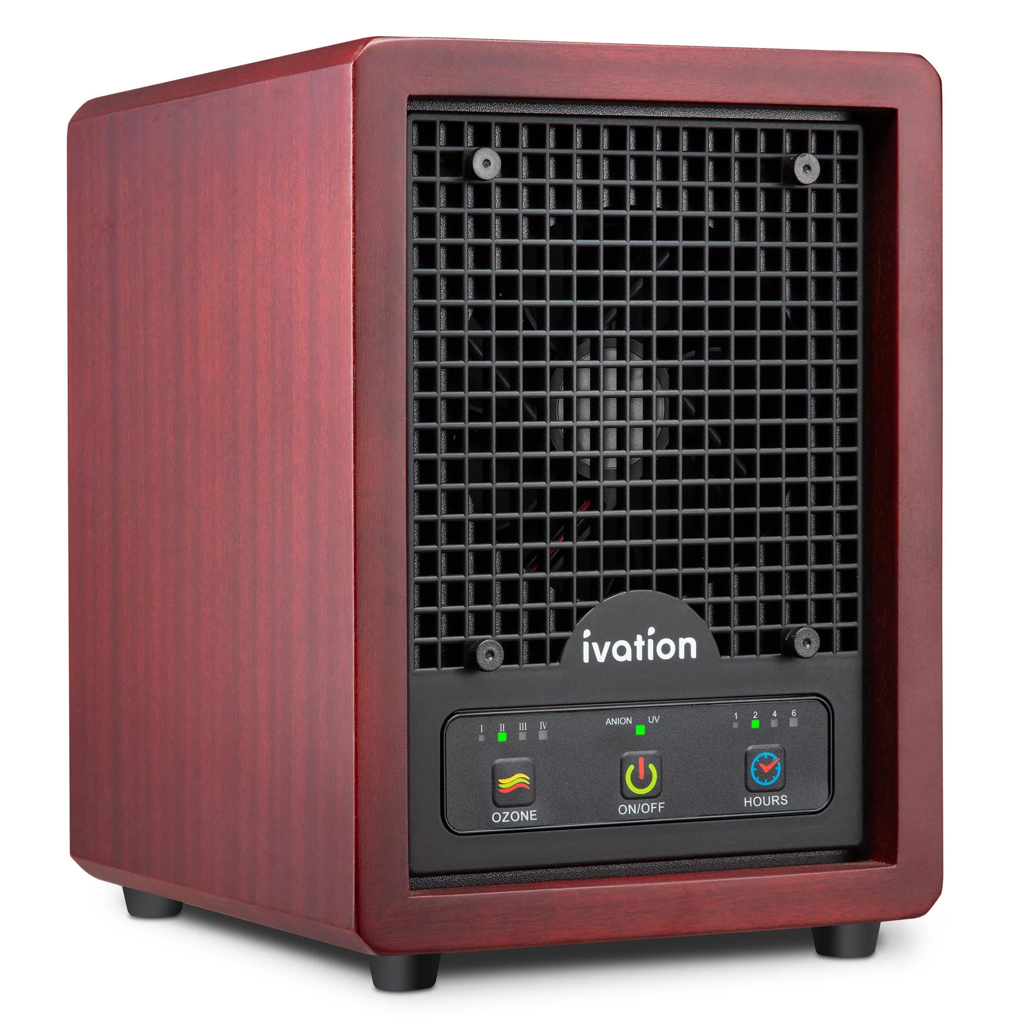 Ivation Ozone Air Purifier | Portable Deodorizing System w/ Multi-Level Filtration, Ionizer Plate, UV Lamps, Fan & Timer | Eliminates Odors from Pets, Smoke, Food & More | For Rooms Up to 3,500 Sq/Ft