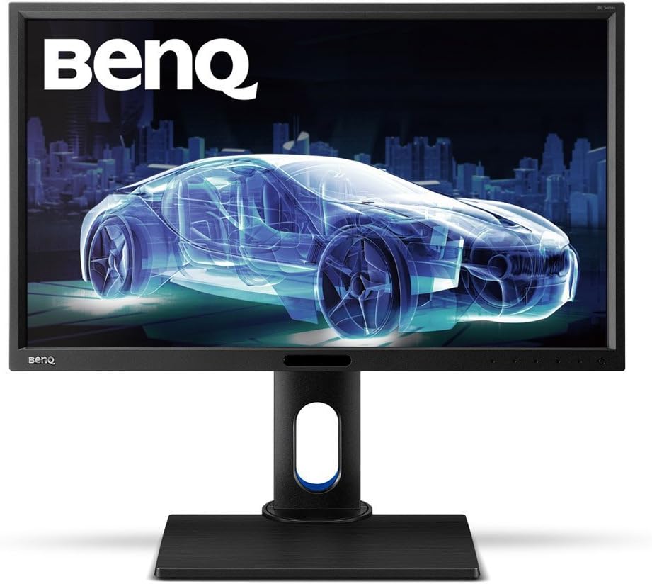 BenQ BL2420PT 24 inch QHD 1440p IPS Monitor | 100% sRGB |AQCOLOR Technology for Accurate Reproduction for Professionals , Black