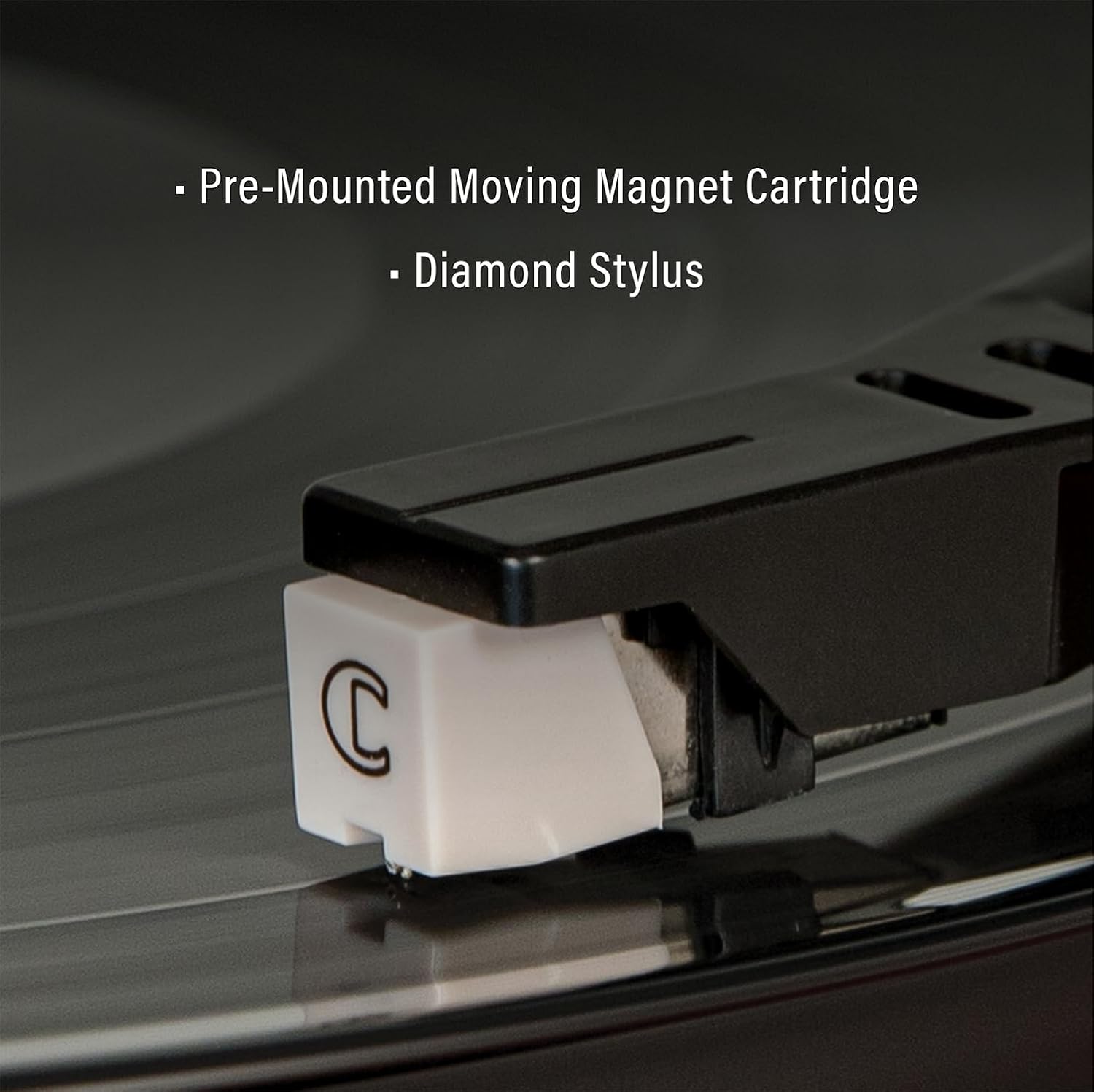 Crosley 1975T Turntable System with Bluetooth, CD, AM/FM and Included Speakers, Walnut