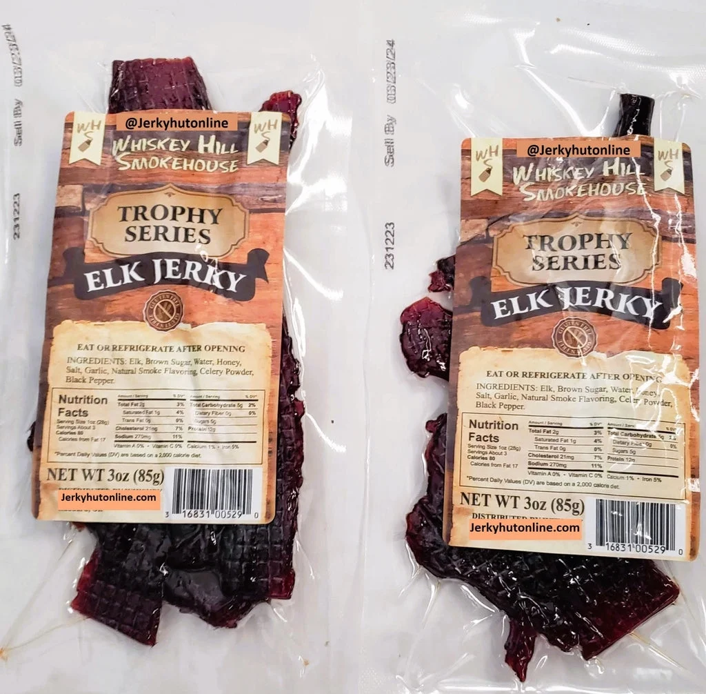 Whiskey Hill Elk jerky