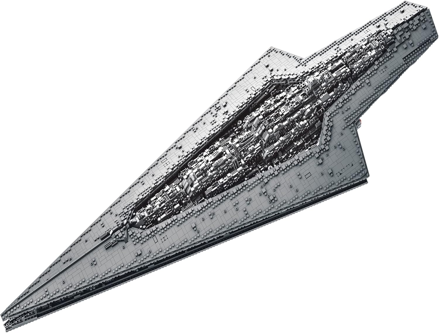 Audio Star Imperial Wars Cruiser Destroyer - 7550+ pcs Super Star UCS Imperial Destroyer Model, Compatible with Lego Star Wars, 52.7 x 18.8 x 7.8 inches