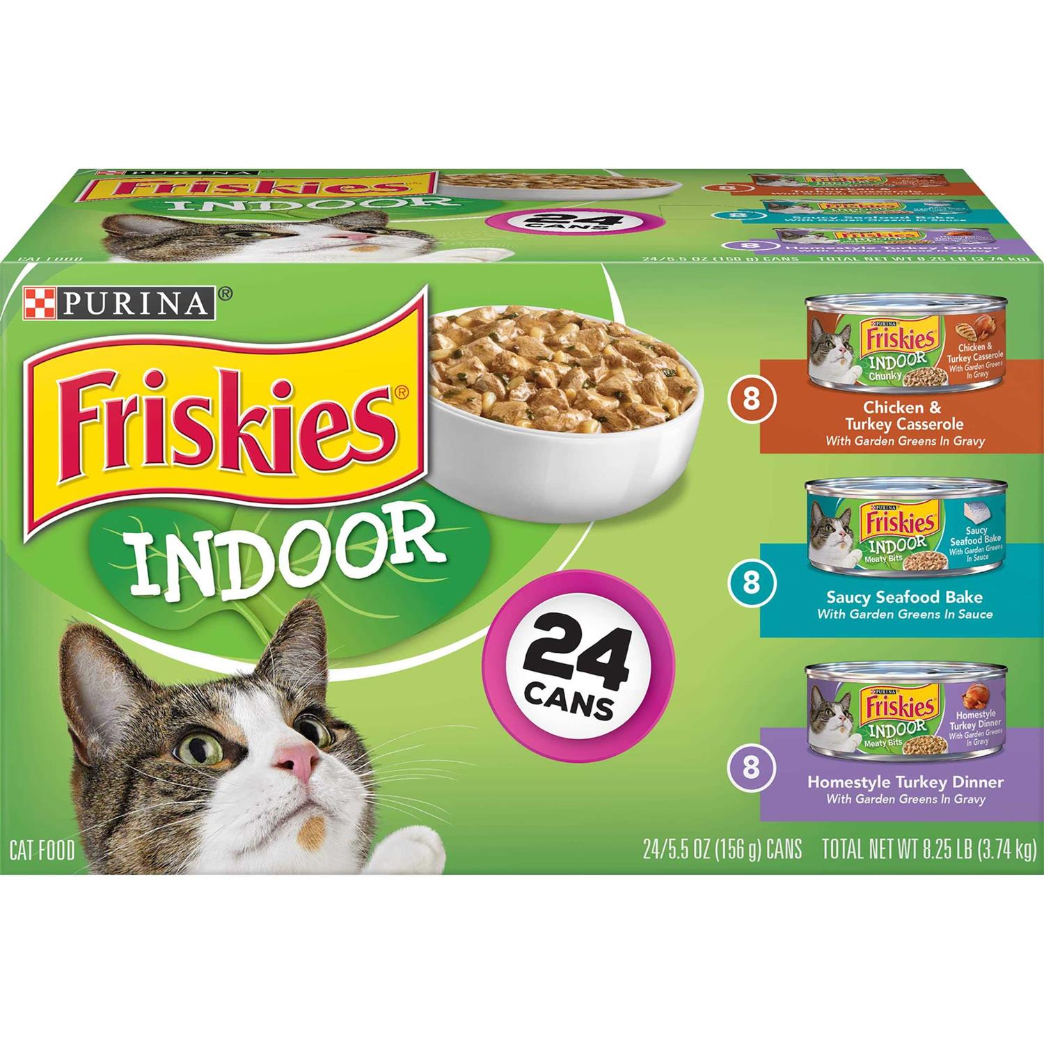 Purina Friskies Indoor Wet Cat Food - Pet Supplies online store