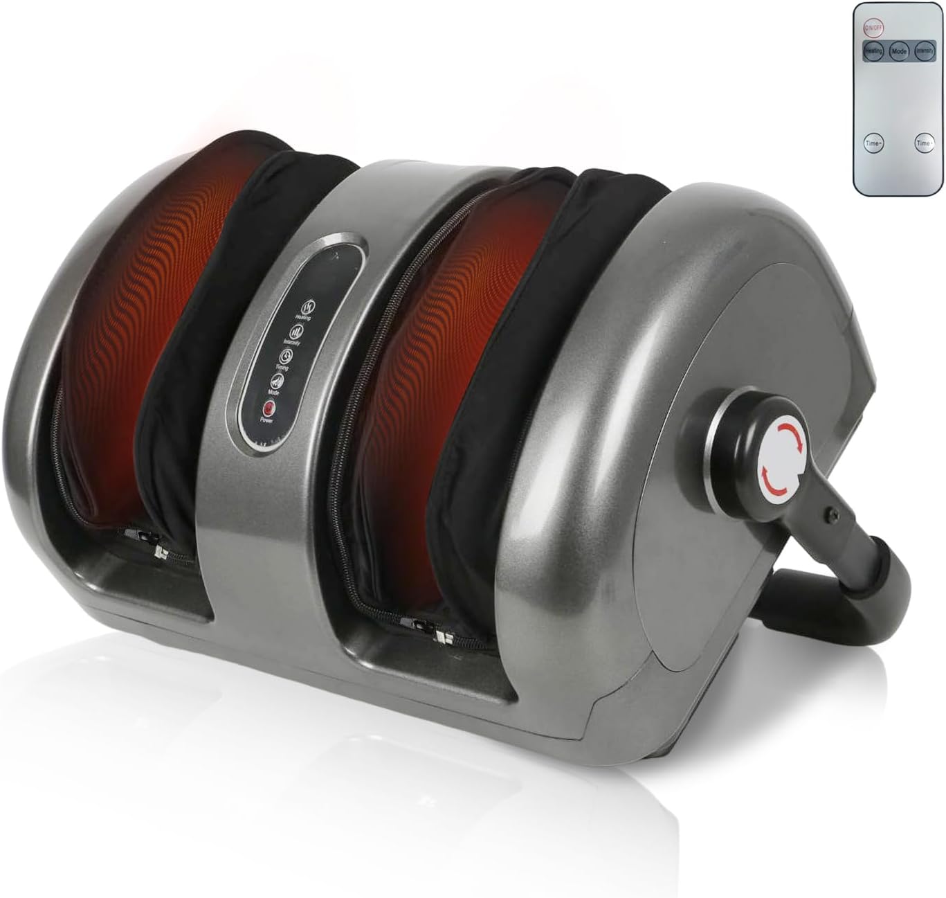 Shiatsu Foot Massager with Heat, Deep Tissue Massage Electric Massage for Feet Calf Arm Muscle Relax, Feet Massager for Circulation and Pain Relief