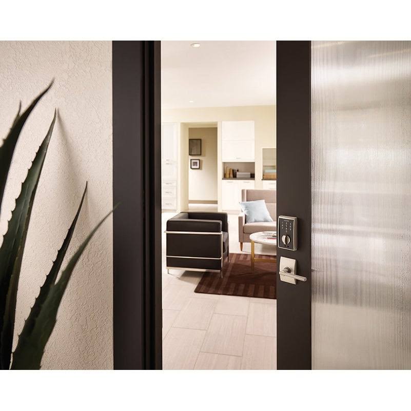 Schlage Touch Century Deadbolt. Matte Black