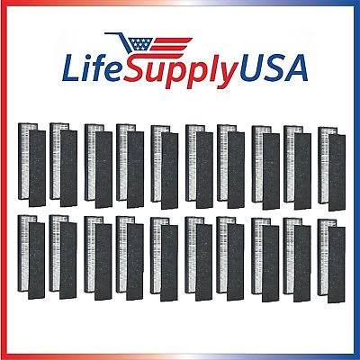 LifeSupplyUSA 20 Pack - True HEPA Replacement Filter for GermGuardian FLT5000/FLT5111 AC5000 Series, Filter C Germ Guardian