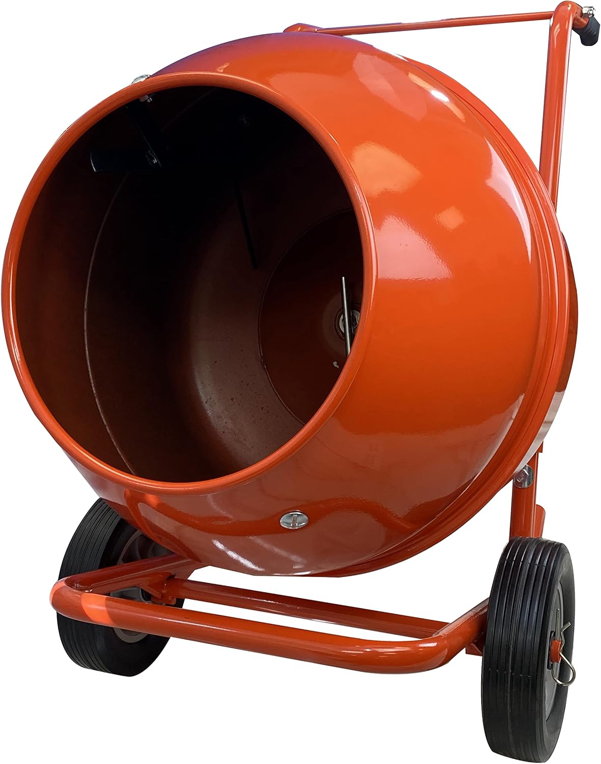 5 Cubic Feet Wheel Barrow Portable Cement Concrete Mixer Rollaway Electric