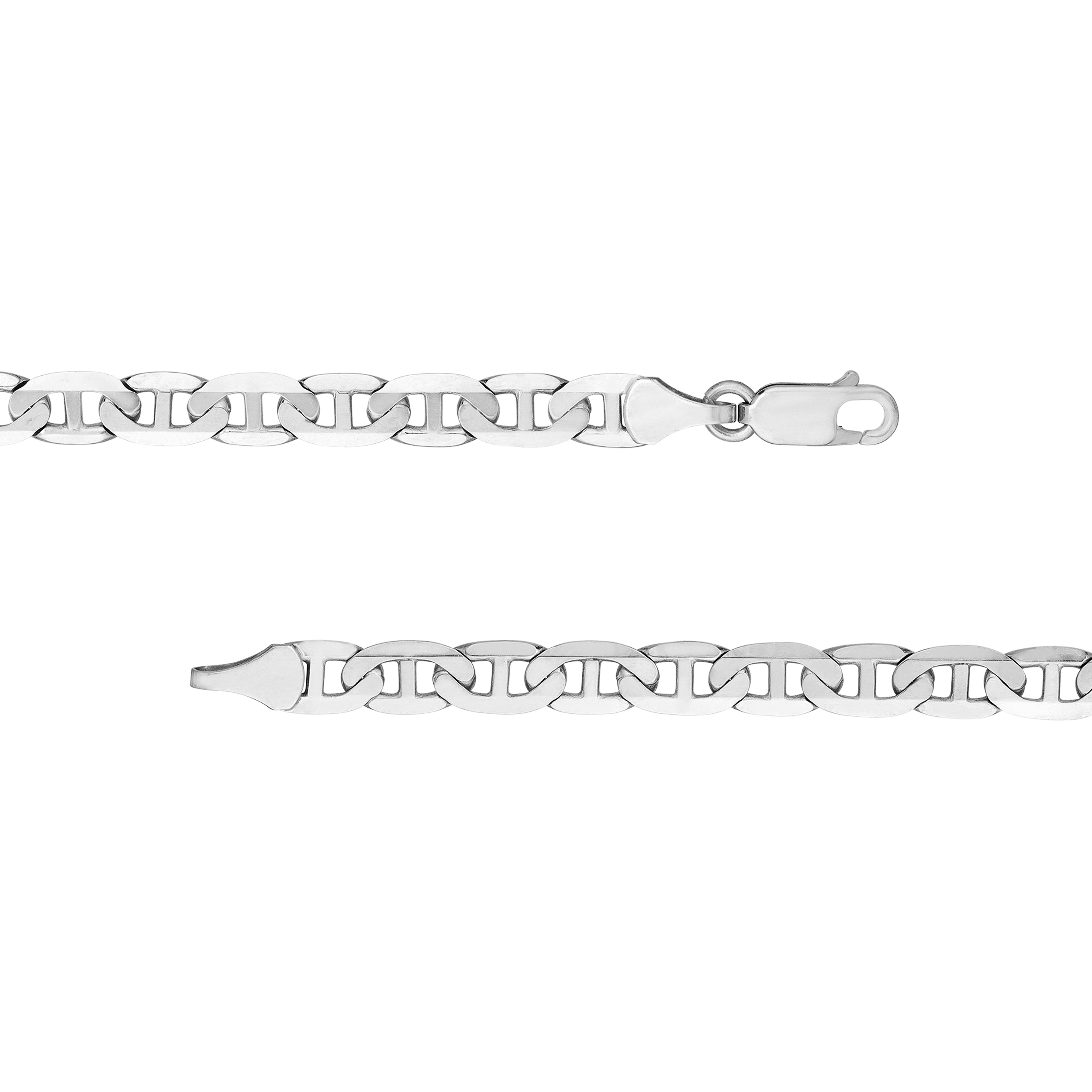 14K White Gold Men & Women's 18