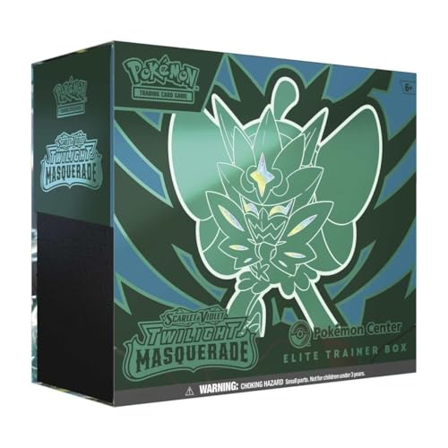Pokemon TCG: Scarlet & Violet - Twilight Masquerade Pokemon Center Elite Trainer Box Teal Mask Ogerpon