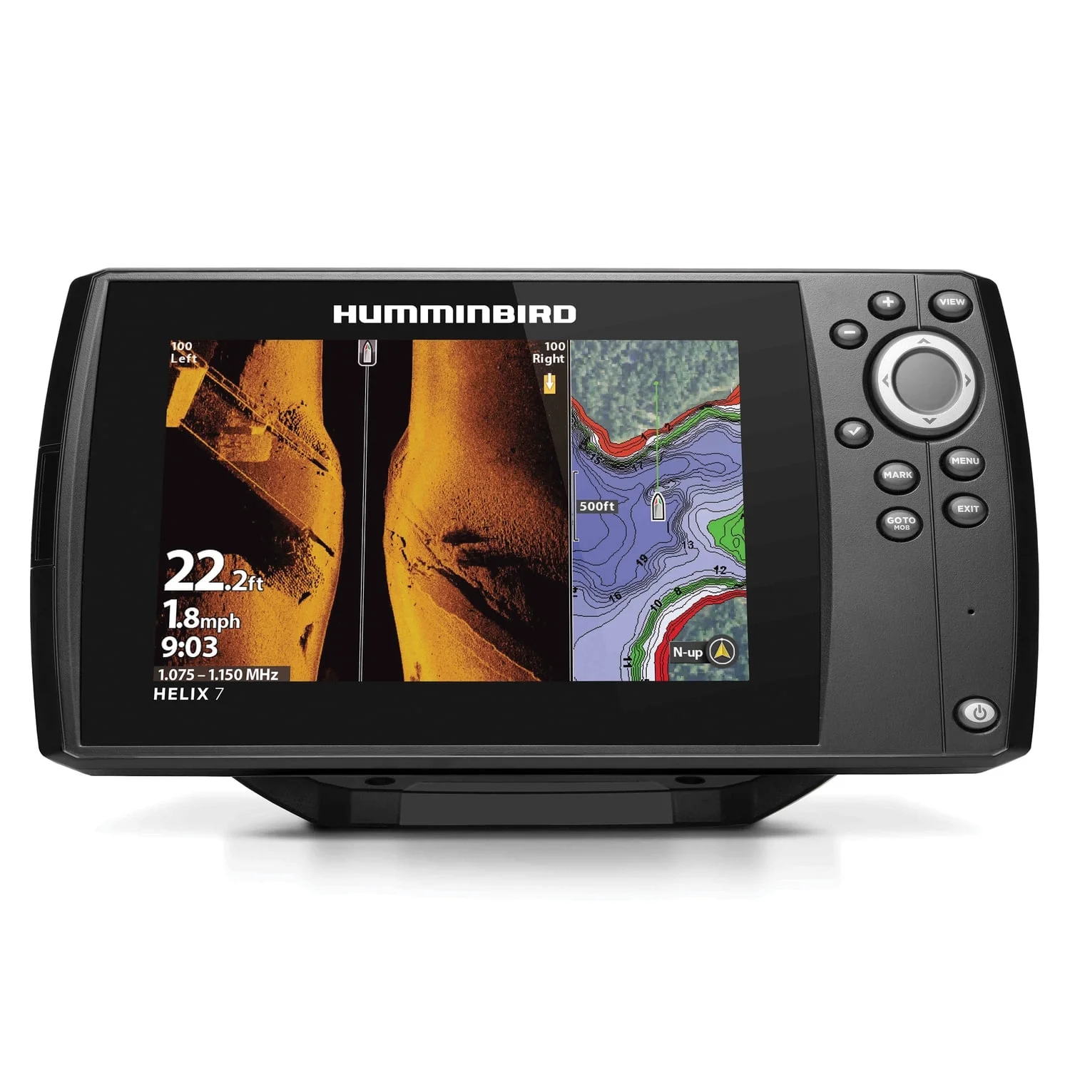 Humminbird Helix 7 CHIRP SI GPS G4 Fishfinder with GPS and Side Imaging Sonar