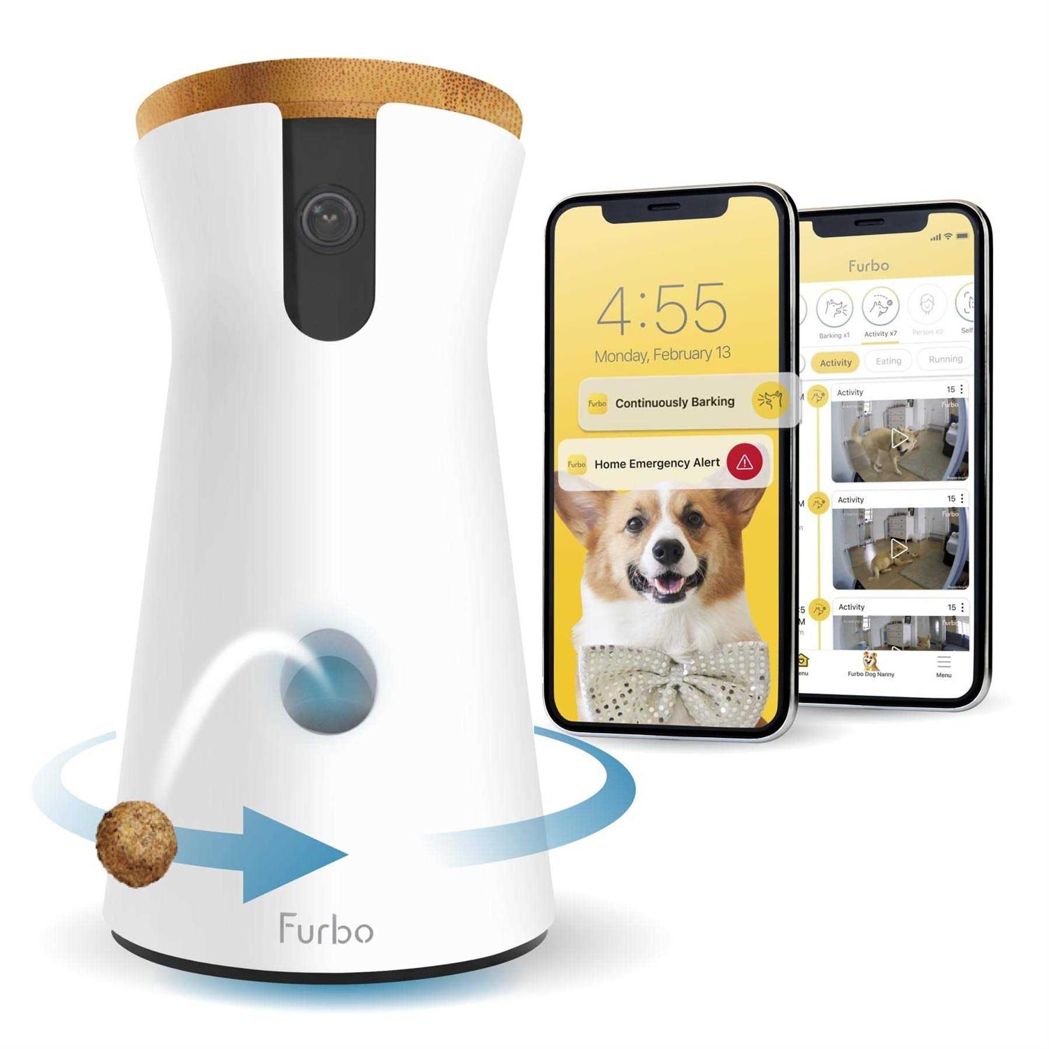 Furbo 360° Dog Camera w/Subscription Smart Camera Designed for Dogs - Pet Supplies online store