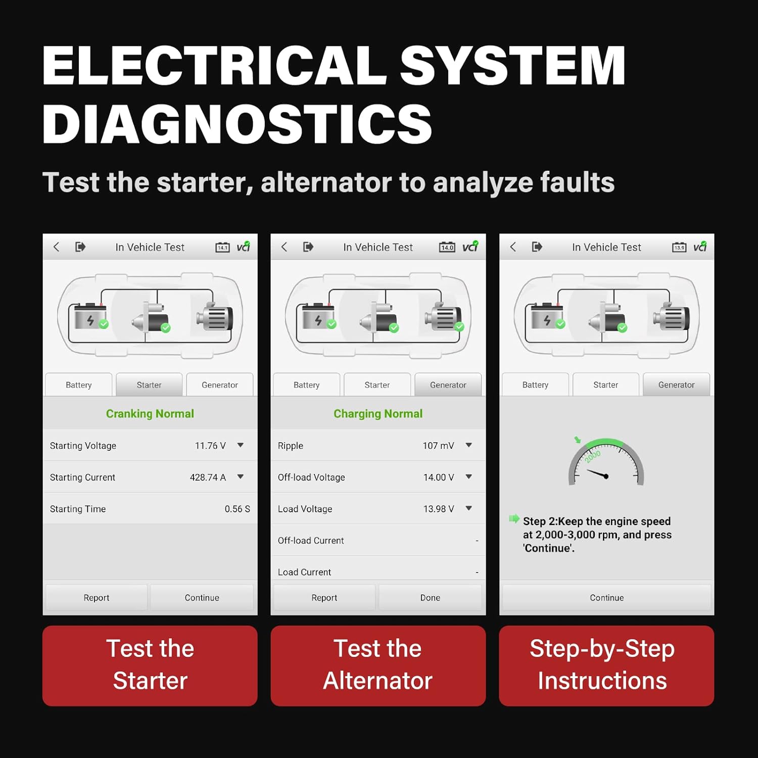 Autel MaxiBAS BT608, Battery Tester 6V &12V Battery Analysis Tool with All System Diagnostic Scan Tool OBD2 Scanner Upgraded from Autel AL539B/BT508/BT506